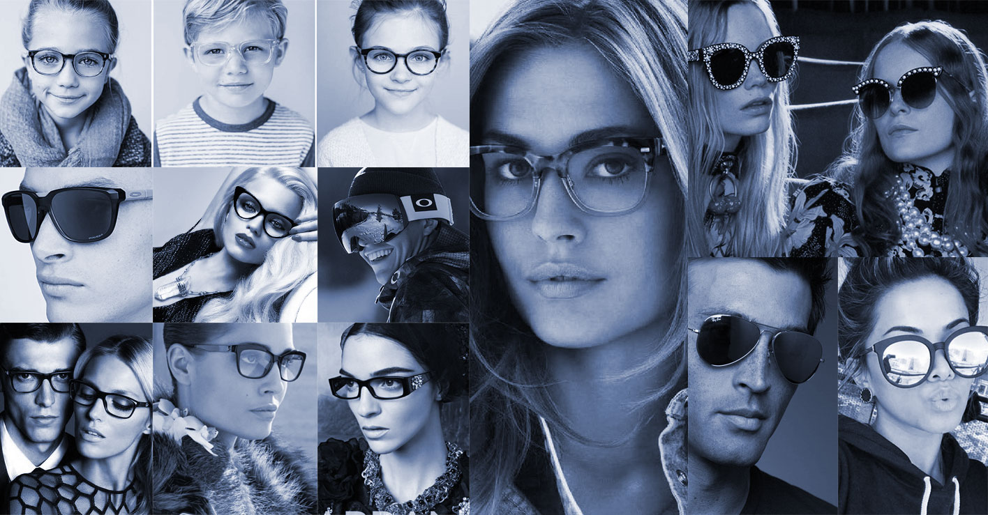Collezione occhiali Ottica del Mercato